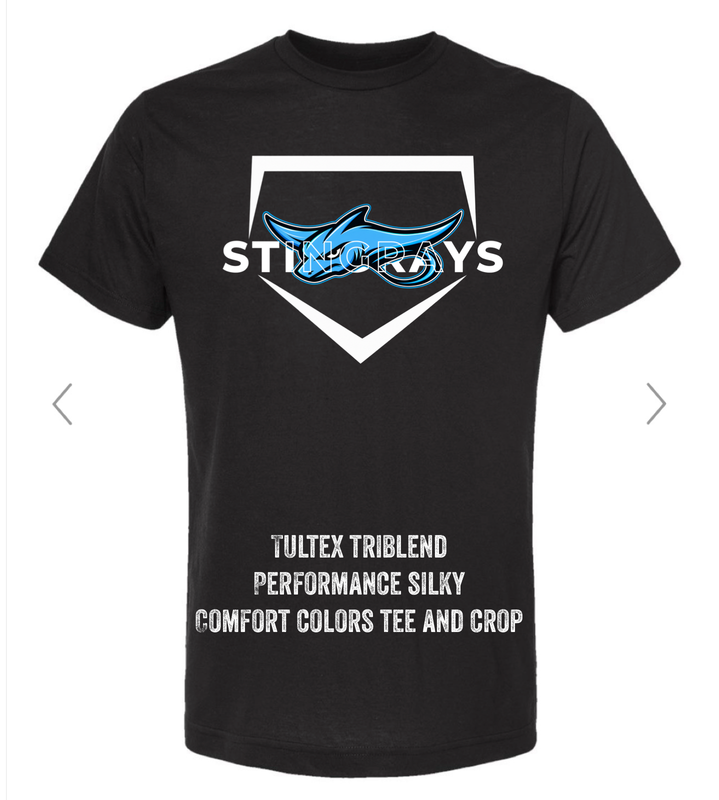 Stingrays Diamond Black T-Shirt