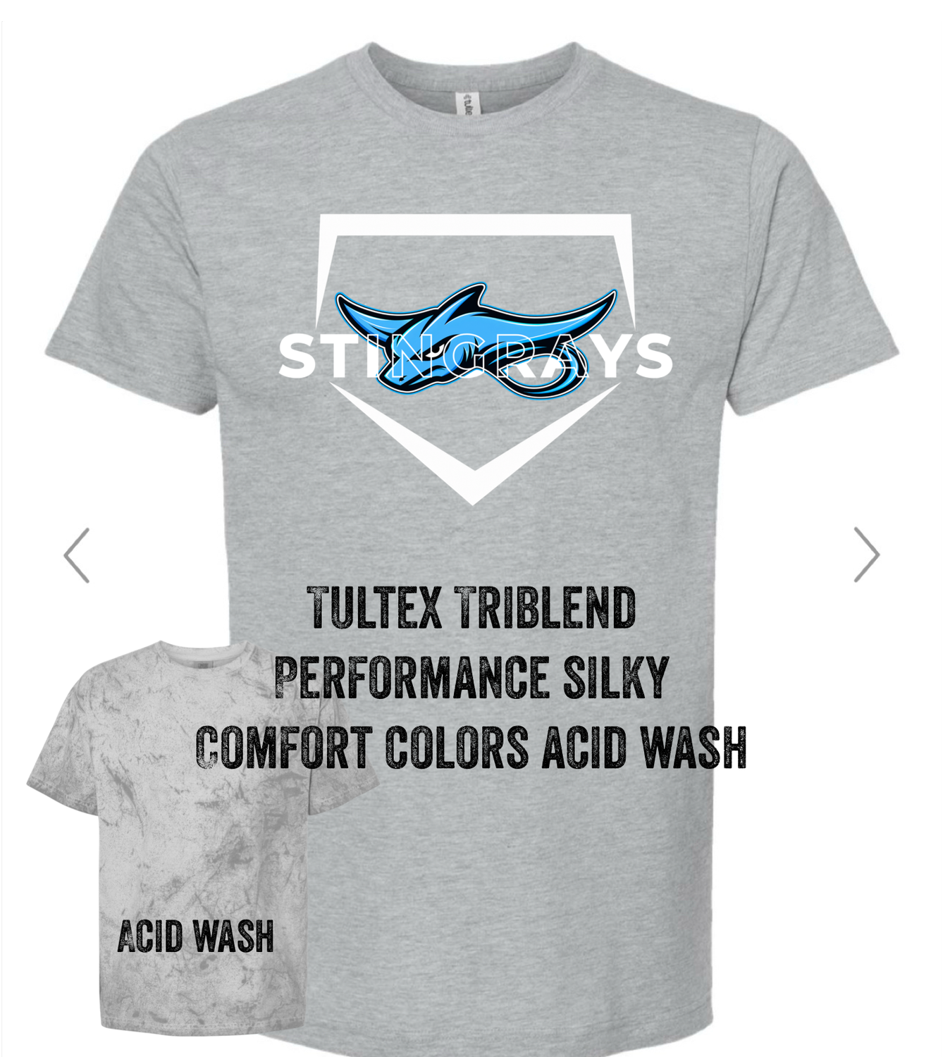 Stingrays Diamond Grey T-Shirt