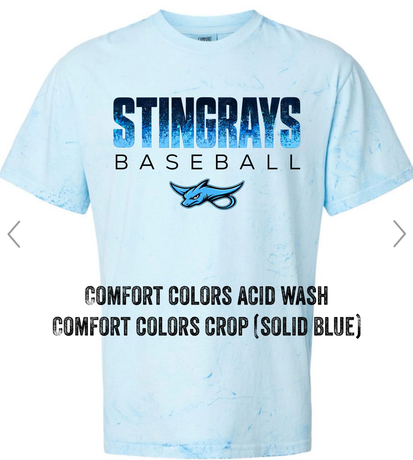 Ombré Stingrays Blue T-Shirt