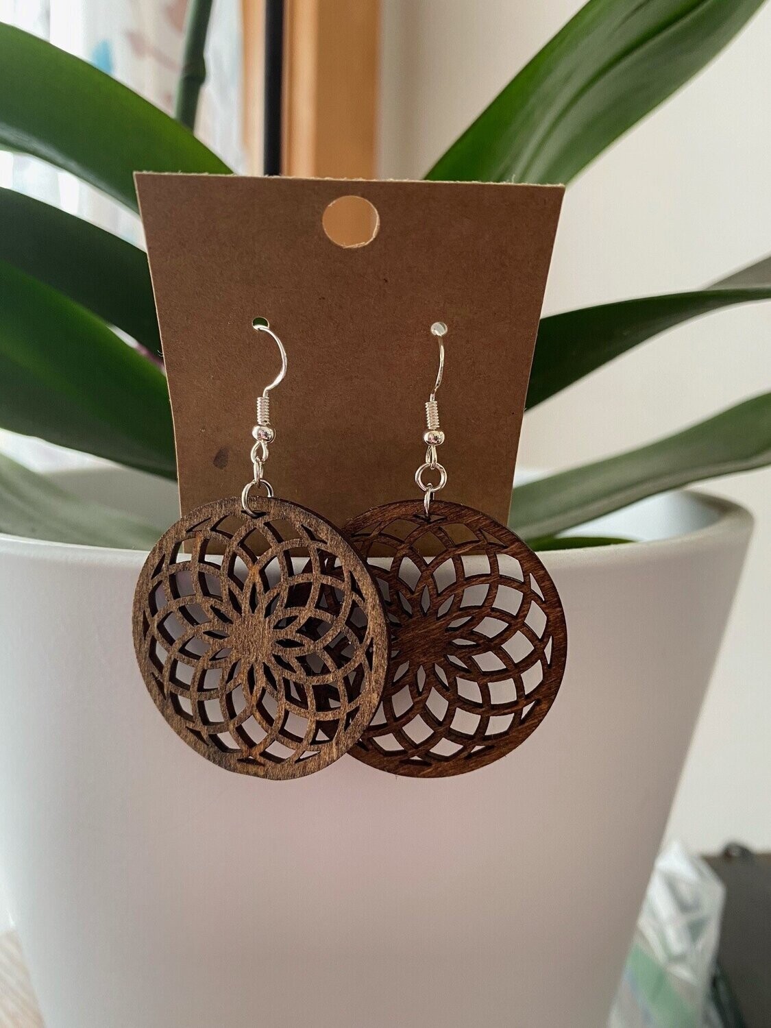 Round Mandala Earrings