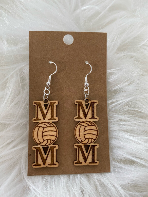 Volleyball Mom Earrings