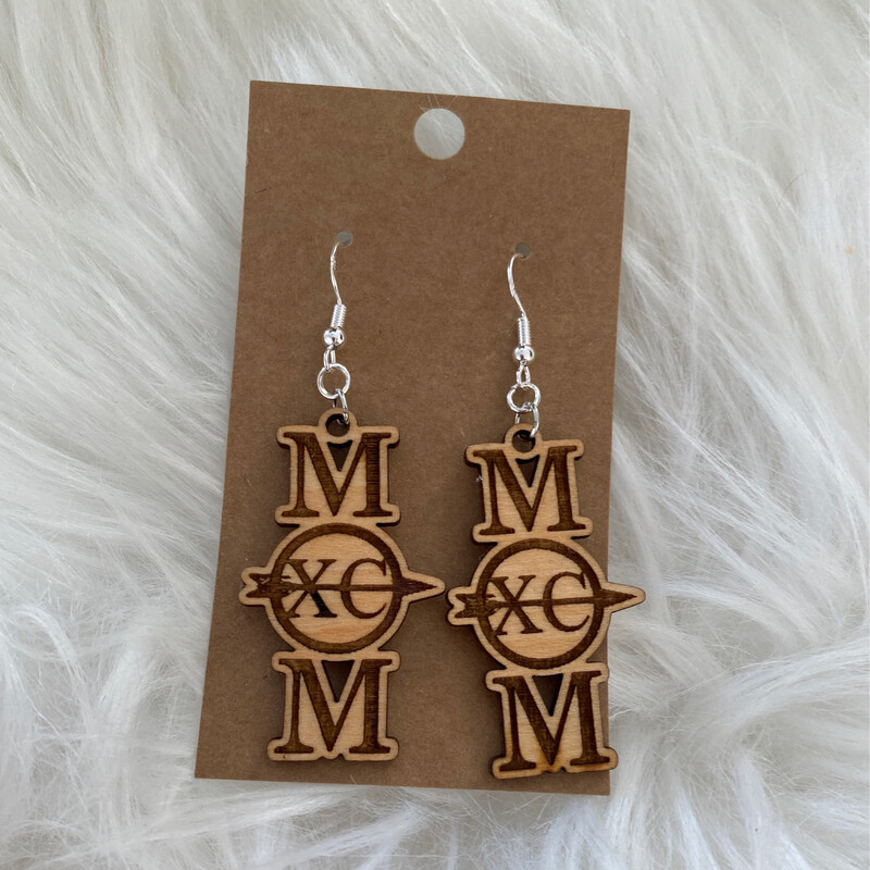 Cross Country Mom Earrings