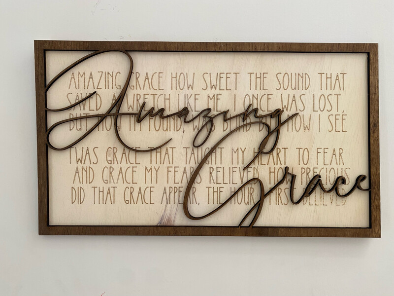 Amazing Grace Sign