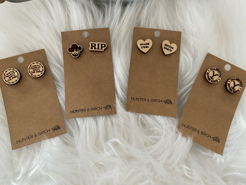Yellowstone Fan Earrings