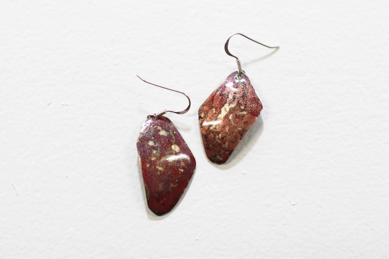 Enamel Earrings