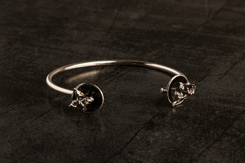 Salt Cast Bracelet - Double Dome