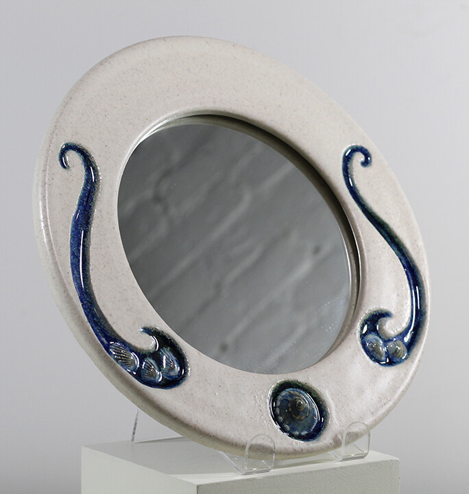 Mirror Melted Glass