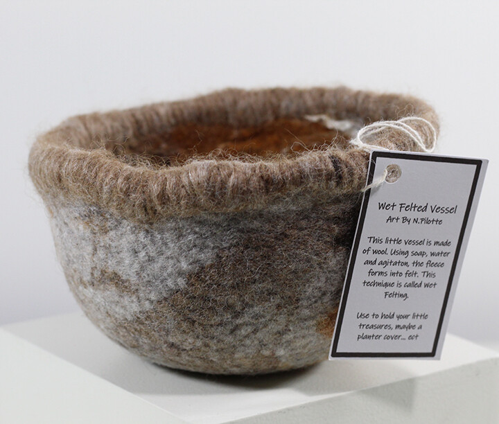 Felted Bowl