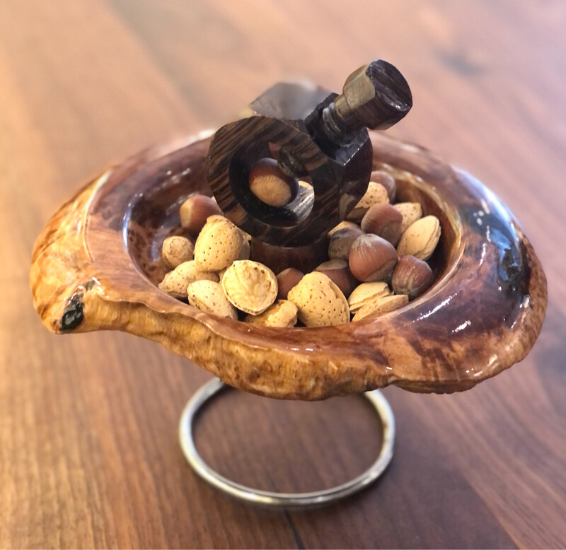 Bowl Coolibah and Wenge Nutcracker