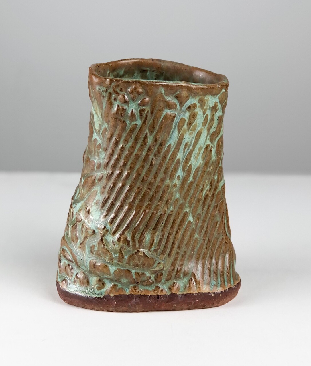 Green Vase 2.75x2x5
