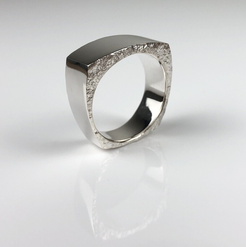Dimitri Gagnon Morris Saint John New Brunswick Canadian Jewelry Handworks Goldsmith Silversmith Grandfather Signet Ring