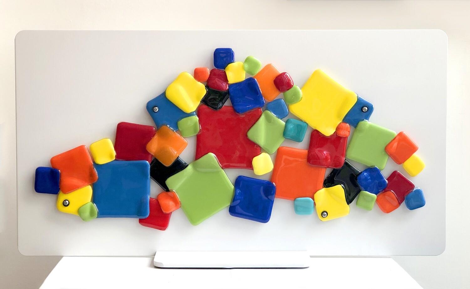 Tumbling Color Blocks Sculpture* 18 x 34