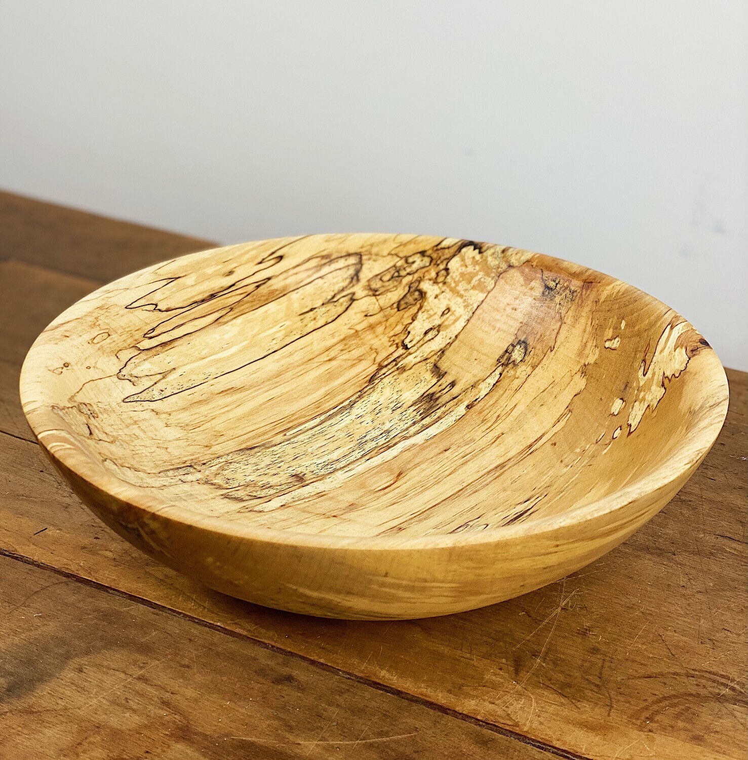 Carved Maple Bowl