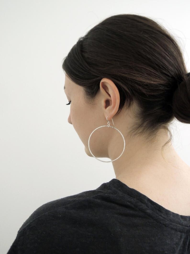 Rustic Circle earrings