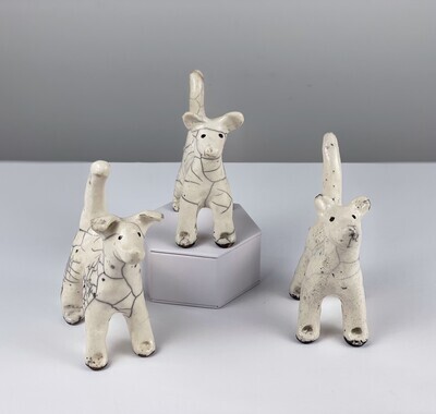 Dog Sculpture Pottery