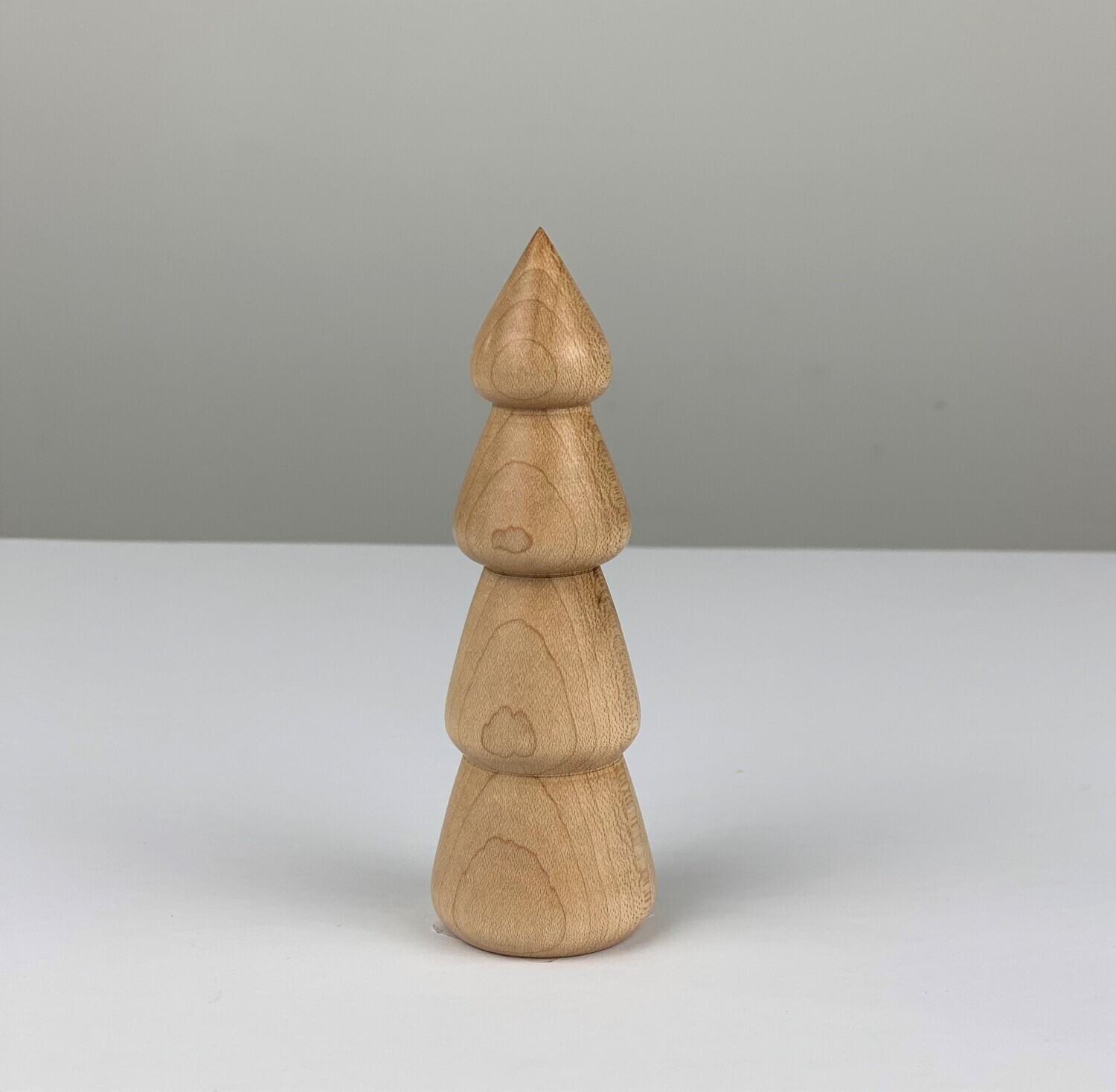 Small Turned Wooden Trees