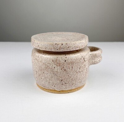Sugar Pottery Dish w/ Sandbar Glaze