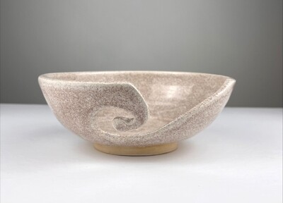 Pottery Yarn Bowl w/ Sandbar Glaze
