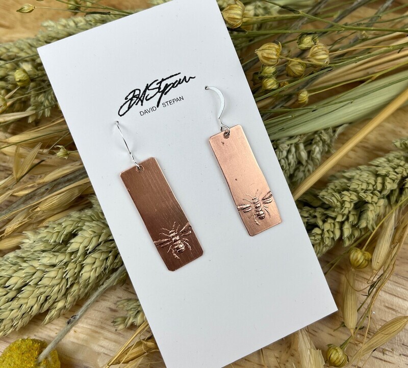 Rectangle Hook Earrings