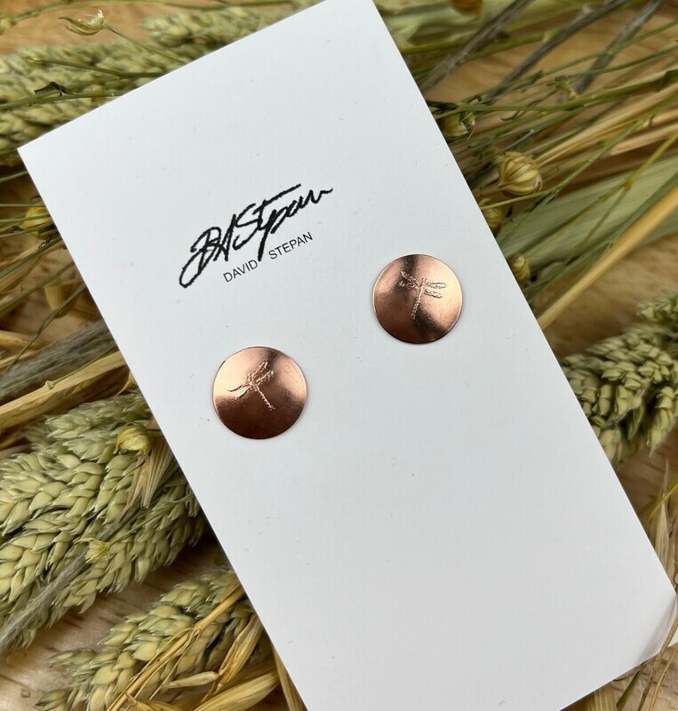 Circle Stud Earrings