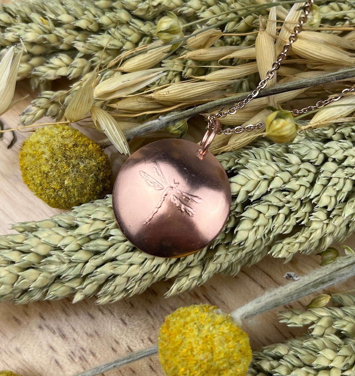 Round 1" Pendant 20" Chain