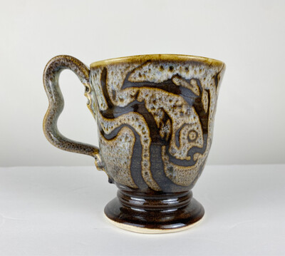 Mocha Glaze Pottery Mug
