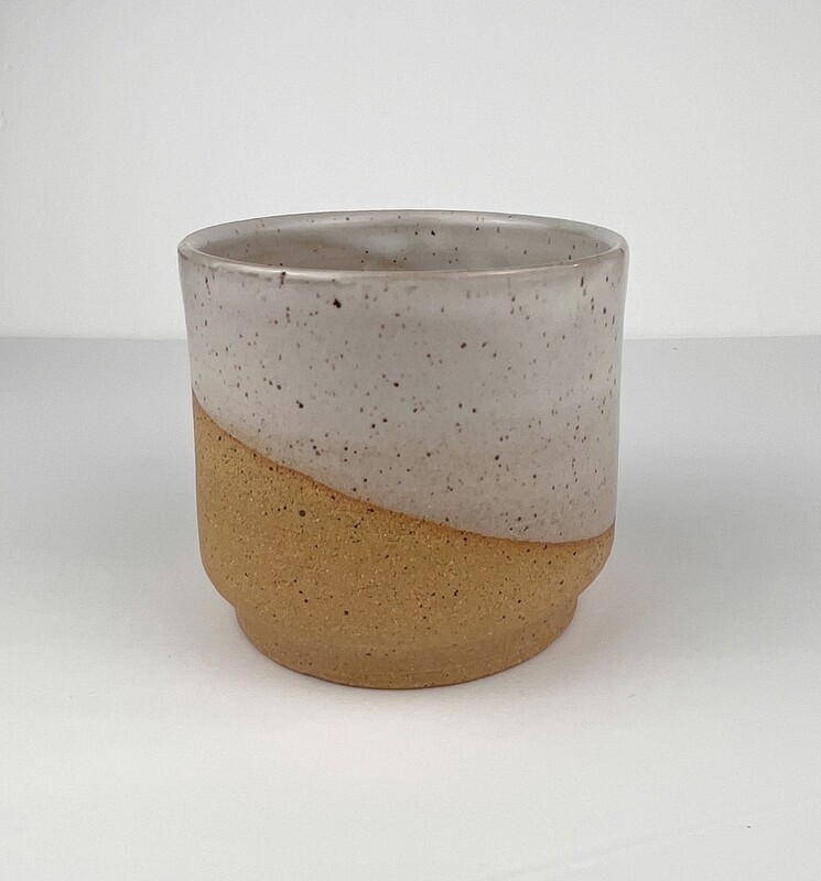 Plant Pot Cinnamon Latte Pottery Glaze