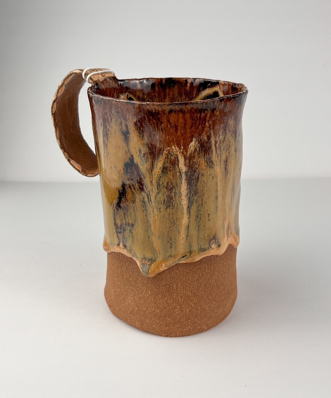 Papaya Red Clay Precious Porcelain Mug