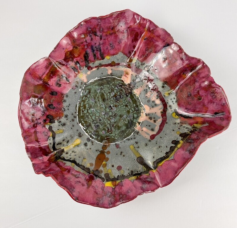 "Moonscape" Pottery Dish