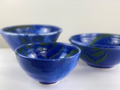 Flo Blue Pottery Bowl