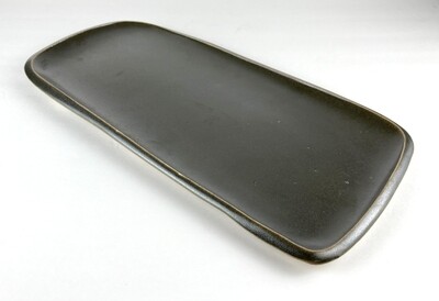 Japonesque Pottery Long Serving Tray 15.5