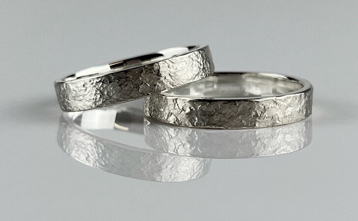 Dimitri Gagnon Morris Saint John New Brunswick Canada Canadian Jewelry Handworks Grandfather Band Ring Sterling Silver