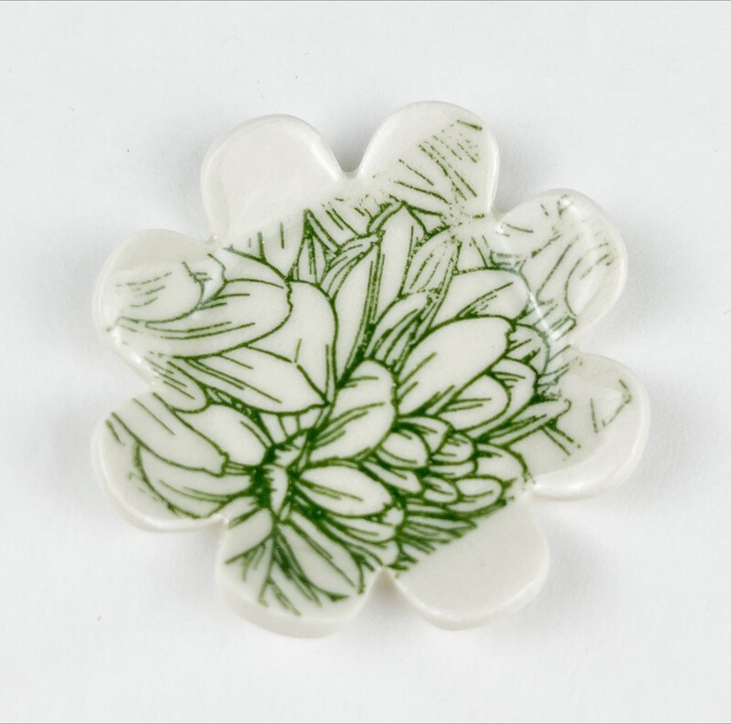 Translucent Porcelain Trinket dish Small