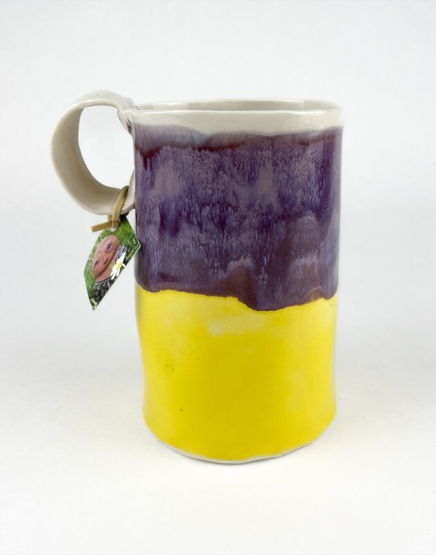 Precious Porcelain Mug Amethyst Sunset