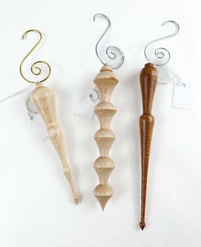 Small Wood Turned Ornament