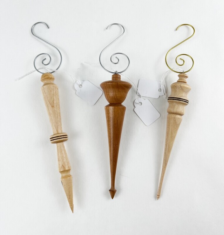 Small Wood Turned Ornament