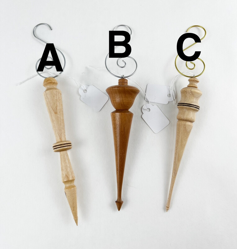Small Wood Turned Ornament