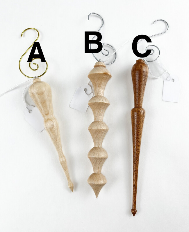 Small Wood Turned Ornament