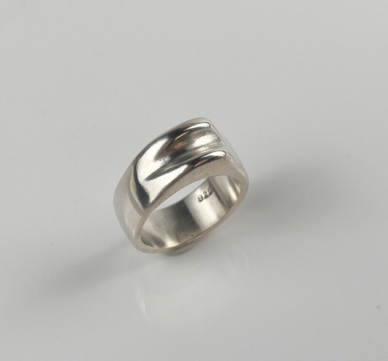 Cast Sterling Silver Ring