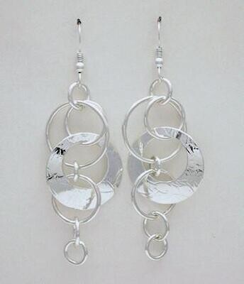 A Touch of 1986 Earrings Sterling Silver