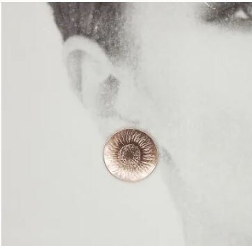 Sunflower Stud Earrings 5/8"