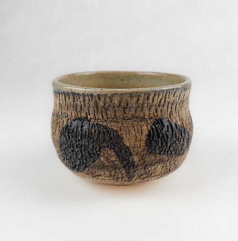 Small Textured Pottery Bowl