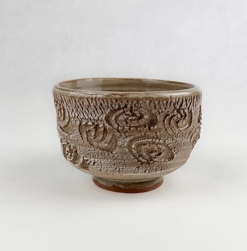 Small Textured Pottery Bowl