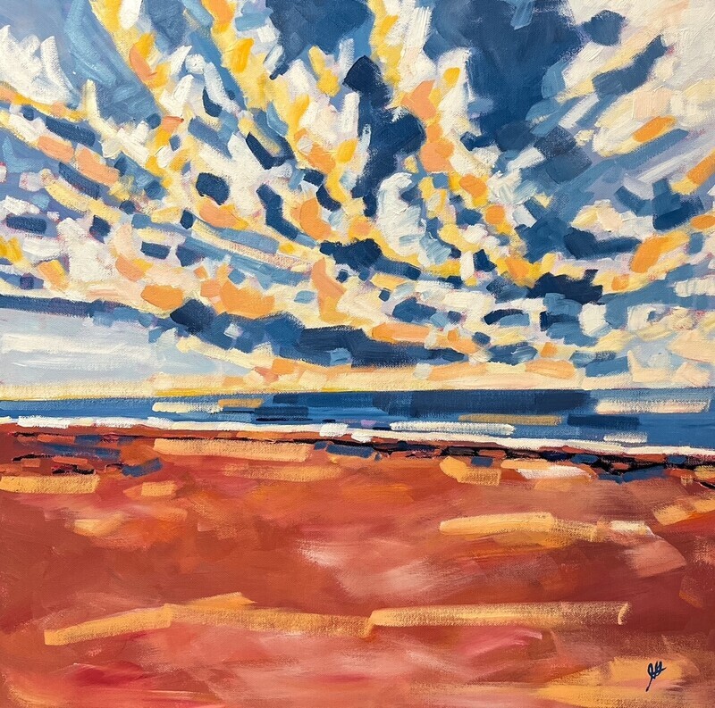 &quot;Half Light&quot; 24x24&quot; Oil on Canvas