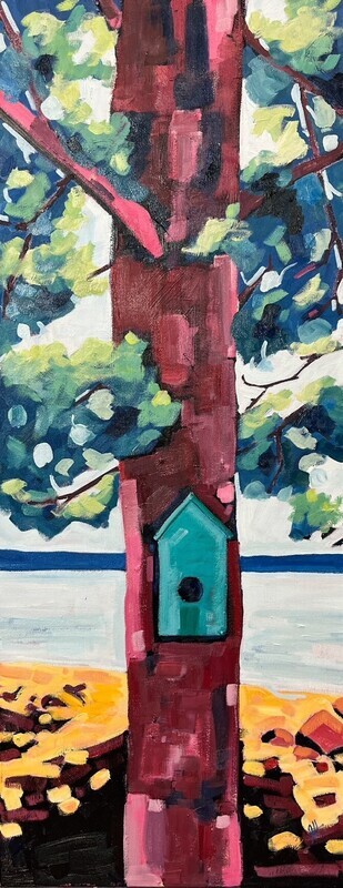 &quot;Colours of New Brunswick NO.3&quot; 16x40&quot; Oil on Canvas