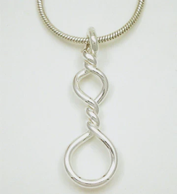 Twister Pendant Sterling Silver