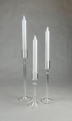 Rule of Three Candlestick Set Glassware