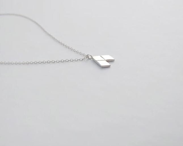 Silver Balanced 2 Necklace