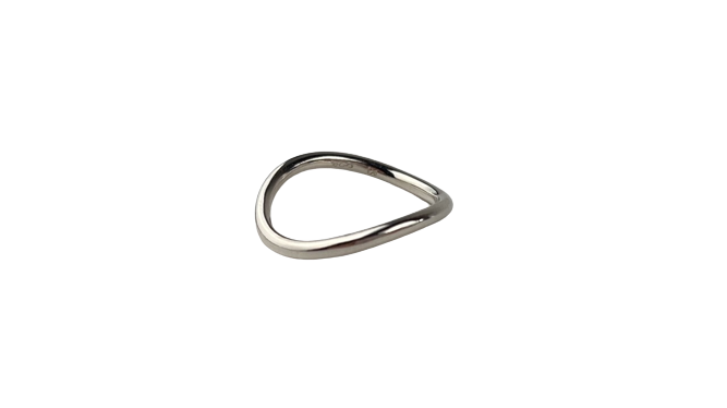 Stackable Wave Ring Sterling Silver