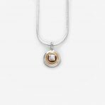 That&#39;s Me Collection Sterling Silver &amp; 14k Gold, Option: That&#39;s Me Pendant 18&quot; SS &amp; 14K  Gold